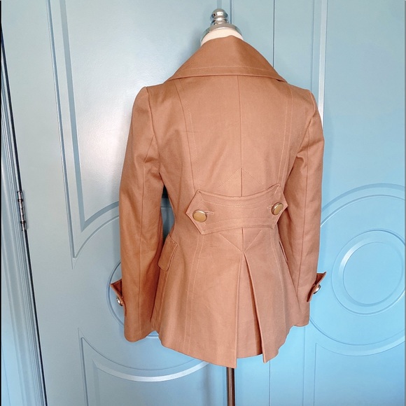 Sandra Angelozzi Caramel coloured Coat. Size 34 - Picture 2 of 12